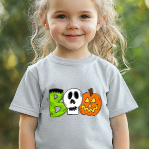 Cute BOO Halloween Kids T-Shirt