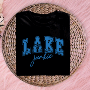 Lake Junkie Graphic Tee – Jet Ski & Water Lover T-Shirt