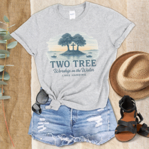 Two Tree – Worship on the Water Lake Harding T-Shirt